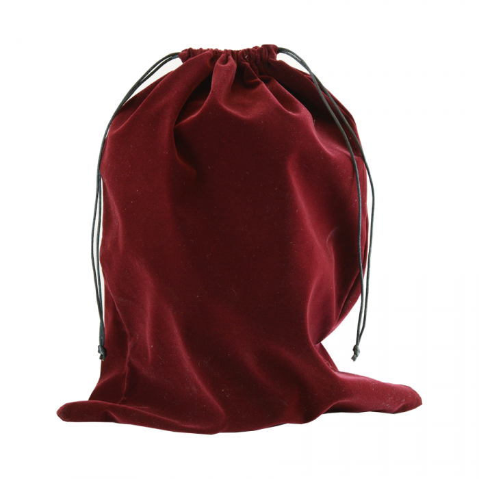 Red Plain Adult Urn